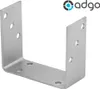 ADGO® Pfostensockel VERSCHRAUBTE HALTERUNG U Mastfuß 150mm Produktbild-Vorschau 1