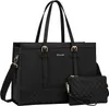 LOVEVOOK Laptoptasche 15,6 Zoll Handtasche Damen Schwarz Produktbild-Vorschau 1