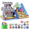 Magnetická sada kostek Minecraft 100ks + 3 figurky. Náhled obrázku produktu 1