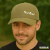 Huuraa Cappy Mütze Plant Based Blätter Olive/Beige Produktbild-Vorschau 2
