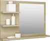vidaXL Badspiegel Sonoma-Eiche 60x10,5x45 cm Holzwerkstoff Voir les images du produit 3