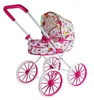 LEAN Toys 6883 Retro-Puppenwagen mit Blumen und großen Produktbild-Vorschau 1