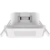 LED Decken Einbauleuchte Weiß matt Einbaustrahler 8x8cm Produktbild-Vorschau 12