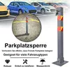 Sklopná parkovacia zábrana Parkovací stĺpik so 6 kľúčmi, Náhľad obrázku produktu 5