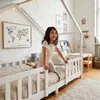 Letto per bambini 'Treviolo' in look casa con protezione Anteprima dell’immagine prodotto 6