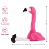 Peluche fenicottero danzante - peluche elettronico che Anteprima dell’immagine prodotto 7