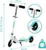 QKIDS FLO Kinderroller - Tretroller, Aluminium, Ab 3 Jahre, Produktbild-Vorschau 5