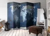 paravento bifacciale 5 pezzi in tessuto non tessuto - Mondo Anteprima dell’immagine prodotto 5
