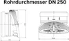 Rückstauklappe / Pendelklappe / Froschklappe für DN 250 Produktbild-Vorschau 6
