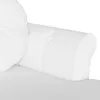 vidaXL Banc Chesterfield avec coussin Blanc 120,5 x 65 x 75 Voir les images du produit 7