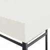 vidaXL Toit de pavillon 310 g/m² 4x3 m blanc crème Voir les images du produit 2