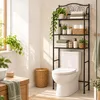 Étagère Relaxdays pour lave-linge, 3 niveaux, en métal, à Voir les images du produit 3
