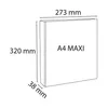 Exacompta 10x Ringhefter PP 19mm 2Ring 20mm D Rücken 38mm Produktbild-Vorschau 4