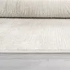 Teppich Wohnzimmer Kurzflor Einfarbig Skandi Boho Muster 3D Produktbild-Vorschau 3