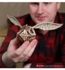 Ugears 3D dřevěné mechanické puzzle Zlatonka, Harry Potter Náhled obrázku produktu 17