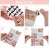 Coins adhésifs pour photos, 240 pièces, rose et argent Voir les images du produit 5