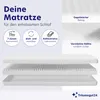 Ergonomische 7-Zonen Kaltschaummatratze - 11cm - H3 - (140 Produktbild-Vorschau 6