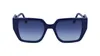Karl Lagerfeld Rechteckige Damen-Sonnenbrille aus Acetat Produktbild-Vorschau 8