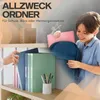 ACROPAQ - 8 x Ringordner A4 - Mit 2 Ringen, Rückenbreite Produktbild-Vorschau 3