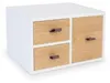 Relaxdays Schubladenbox Bambus & MDF, 3 Schubladen, Produktbild-Vorschau 9
