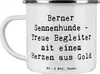 Mr. & Mrs. Panda Pott Spruch Berner Sennenhund Herz - Weiß Produktbild-Vorschau 1