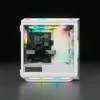 CORSAIR Geh iCUE 5000T RGB (Tempered Glass) White Produktbild-Vorschau 3