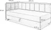 Jugendbett Einzelbett Eryk Boxspringbett mit Matratze Produktbild-Vorschau 5