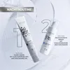 A marketing image showing two Biotrade skincare products with text overlays. Produktbild-Vorschau