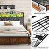 INONEFT Polsterbett 180x200cm mit USB und Steckdosen, 4 Produktbild-Vorschau 3
