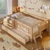 Lit d'enfant Merax 90 x 200 cm, lit plateforme avec lit Voir les images du produit 1