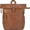 Bear Design Cow Lavato Pergola Rolltop Rugtas 13" Cognac Produktbild-Vorschau 1