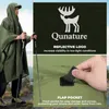 Qunature Multifunktional Regenponcho Klappbar Wasserdicht Produktbild-Vorschau 6
