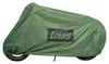 A green motorcycle cover with the Louis logo on it, shown on a white background. Anteprima dell’immagine prodotto