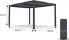 Bioklimatische Pergola mit Led "Windsor Premium" aus Produktbild-Vorschau 4
