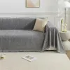 Sofa Abdeckung Chenille Sofa überwurfdecke Einfarbig Produktbild-Vorschau 8
