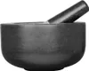 Vogue Mörser und Stößel Set 20,3cm schwarz Produktbild-Vorschau 3