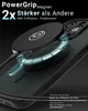 Hülle MagSafe Case Matt Schwarz Magnet Cover Schutz Bumper Produktbild-Vorschau 2