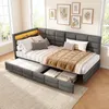 Lit pour enfant INONEFT, 90 x 200 cm, lit simple, lit en Voir les images du produit 1