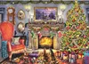 TREFL Wood Craft Origin Puzzle Neben dem Kamin 1000 Teile Produktbild-Vorschau 2