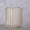 Boltze Windlicht Viki Leuchter aus Eisen Beige Rund Voir les images du produit 6