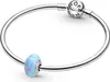 A silver Pandora bracelet with a blue opal charm. Anteprima dell’immagine prodotto