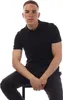 Tom Ford - Polo da uomo Piqué - Tennis GT7033 (M) (Nero) Anteprima dell’immagine prodotto 4