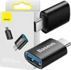 Adattatore Baseus da USB-C a USB-A 10 Gb/s - Nero Anteprima dell’immagine prodotto 1