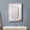 LED Spiegelschrank 50x70cm mit 3 Lichtfarbe Dimmbar Produktbild-Vorschau 1