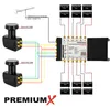 PremiumX PXMS 9/12 Multischalter mit Netzteil Multiswitch 2 Produktbild-Vorschau 2