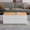 Sweiko 100x50x40cm couchtisch Höhenverstellbarer Produktbild-Vorschau 14