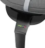 A close-up view of the indicator lights on a car seat base. Produktbild-Vorschau