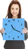 Wanduhr aus Glas mit Motiv Himmelblauer Hintergrund- 30 x Produktbild-Vorschau 4