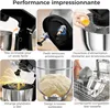YASHE Robot Pâtissier 1500W, 4, 5L + 5L Deux Bols en Acier Voir les images du produit 7