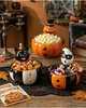 Vintage Halloween Kürbis Süßigkeiten Schale aus Keramik Produktbild-Vorschau 3